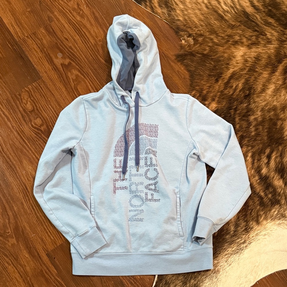 The North Face Sky Blue Hoodie